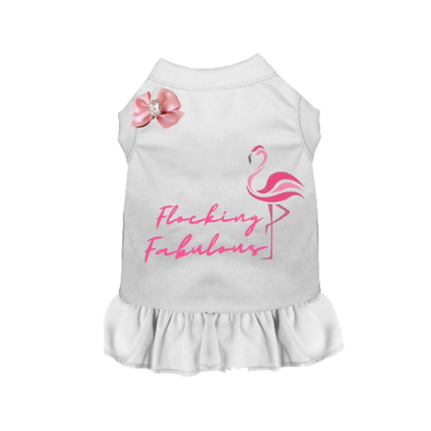 Flocking Fabulous Dog Tee and Dress