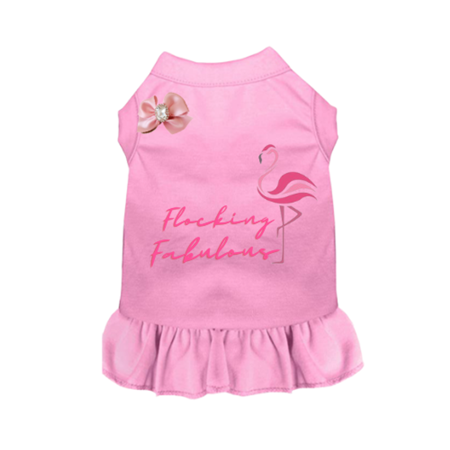 Flocking Fabulous Dog Tee and Dress