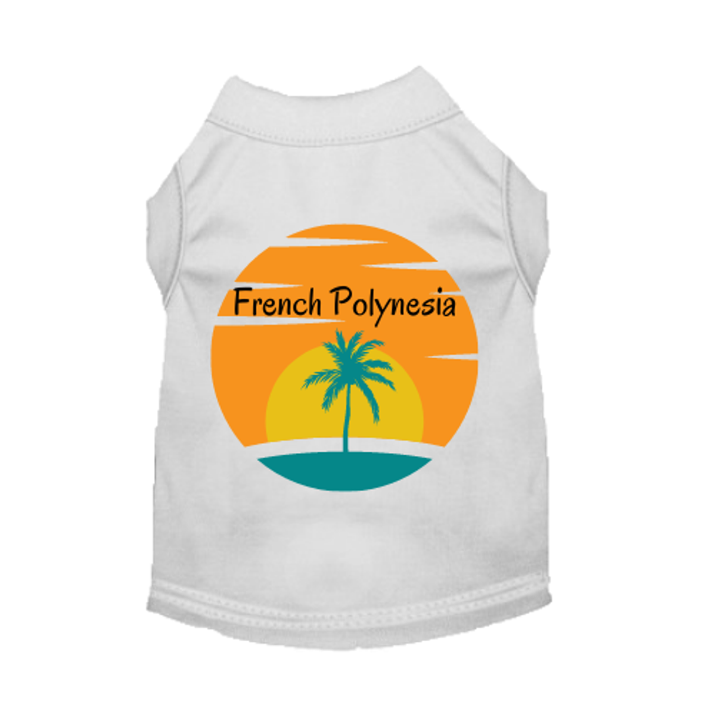 French Polynesia Dog Shirt