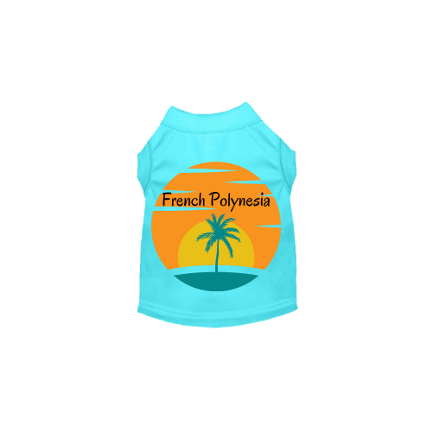 French Polynesia Dog Shirt