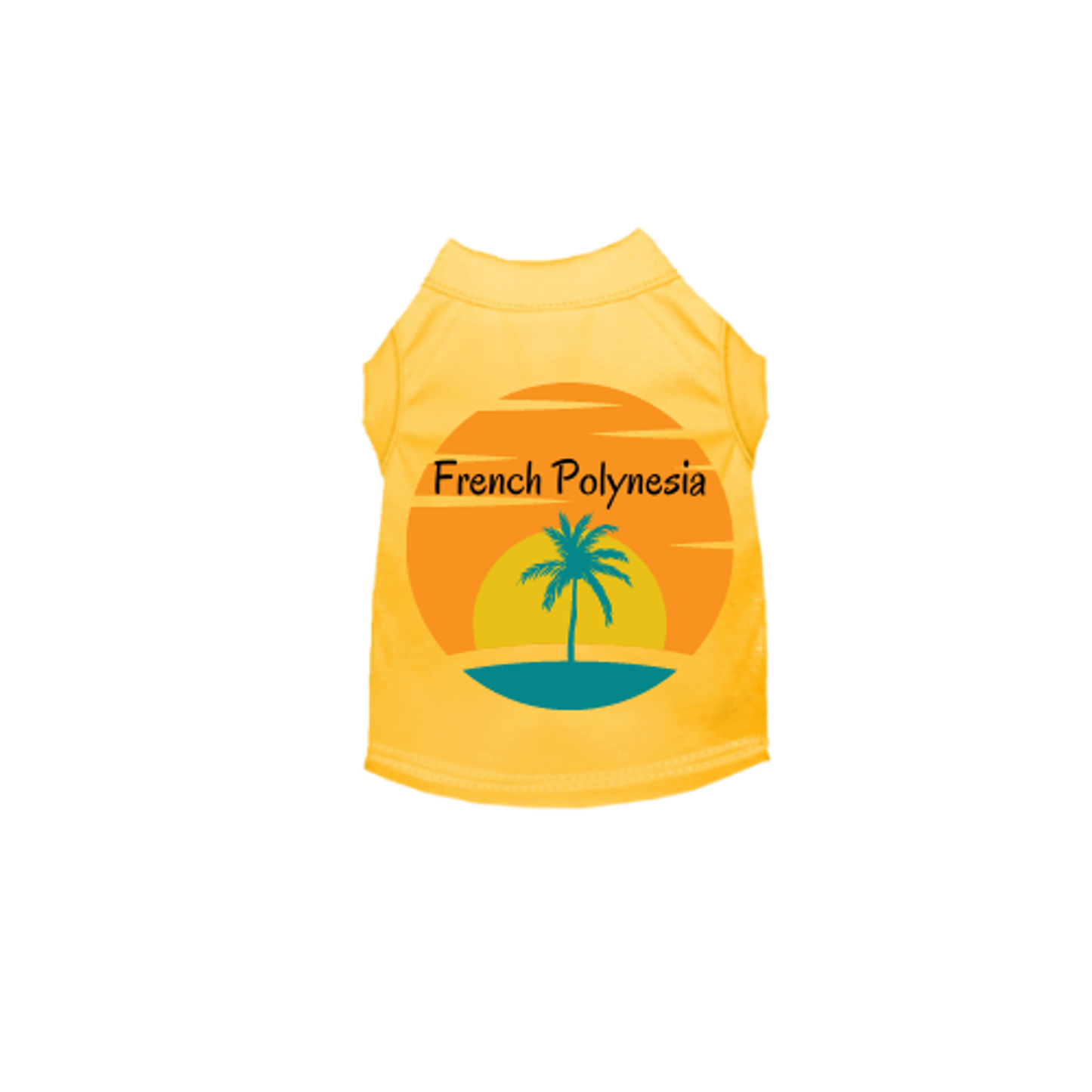 French Polynesia Dog Shirt