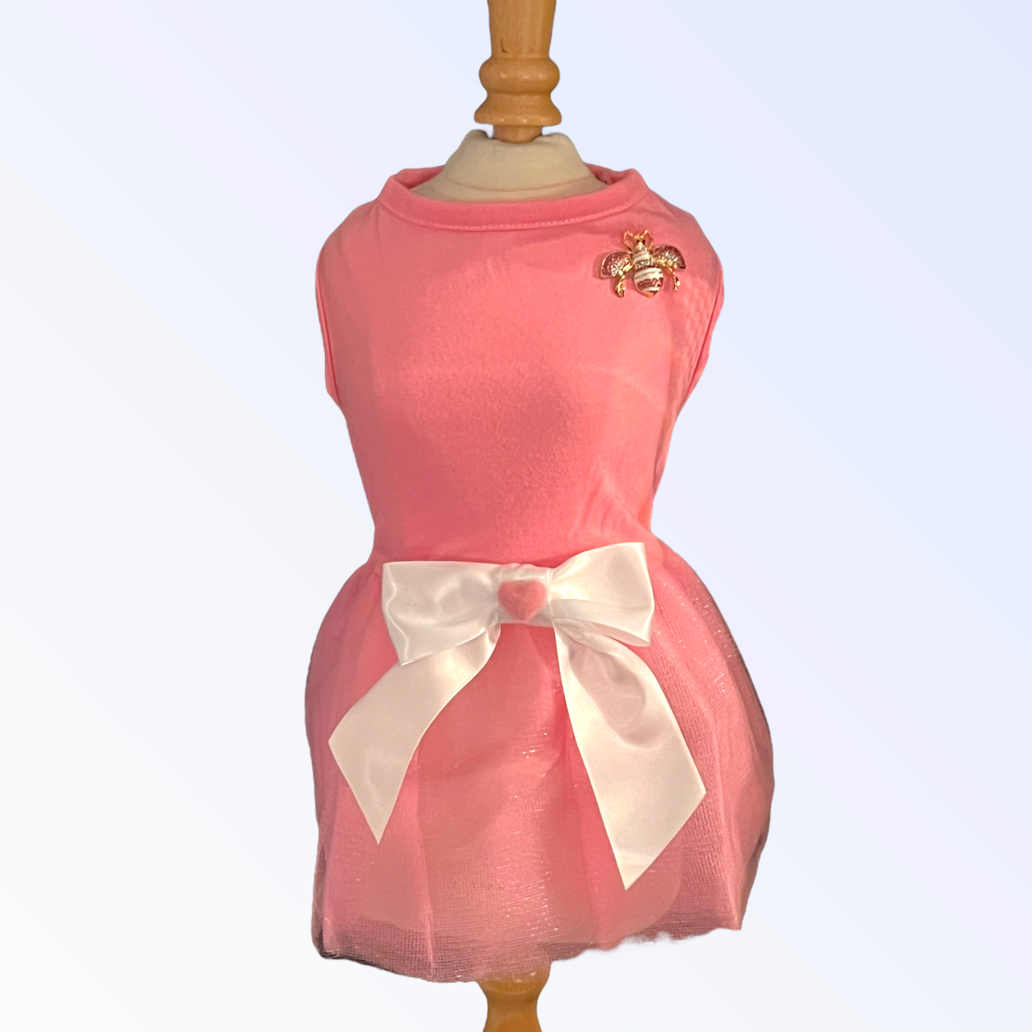 Bark Fifth Avenue Bee Mine Valentine Dog Dress