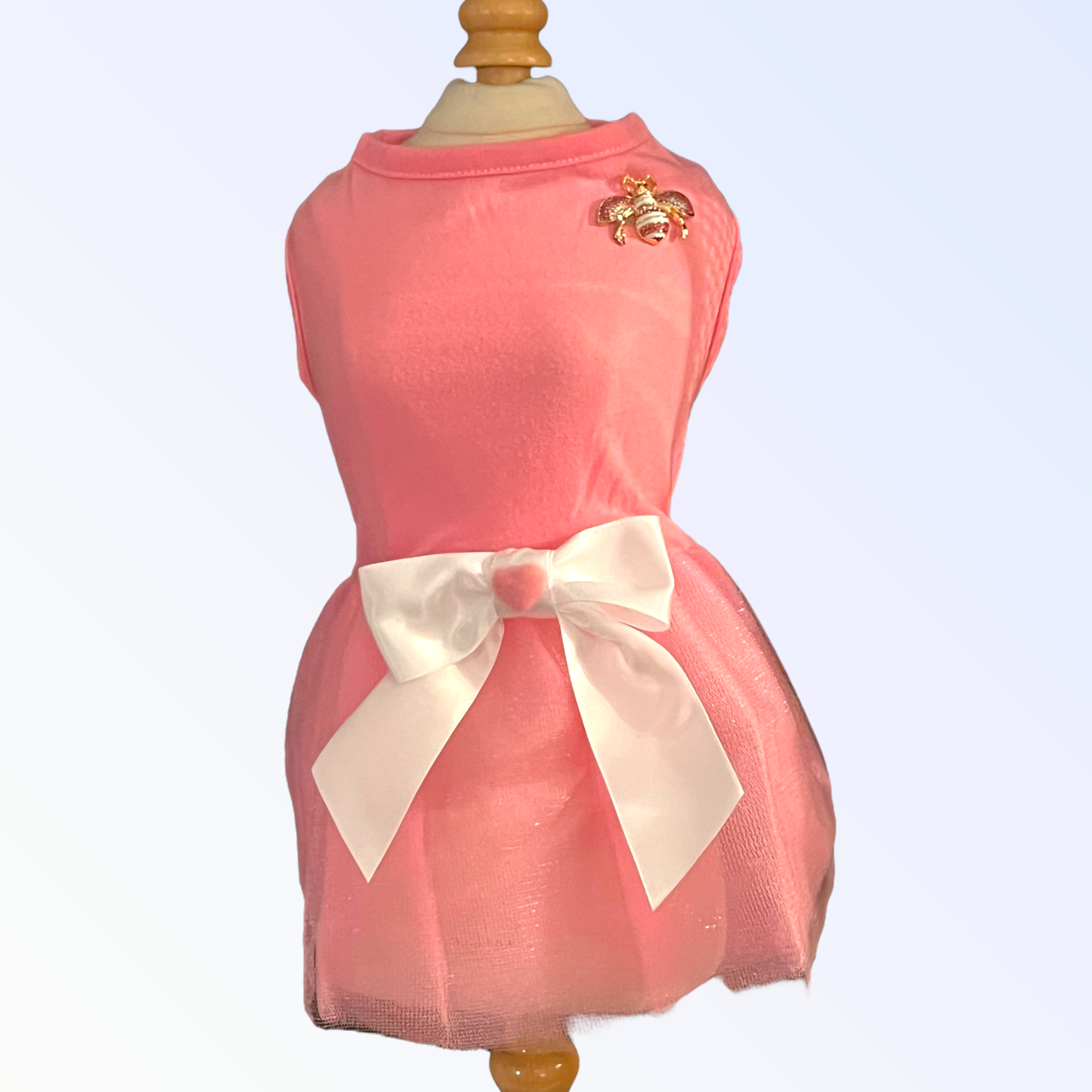 Bark Fifth Avenue Bee Mine Valentine Dog Dress