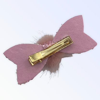 Glamoratzzi Pom Pom Hair Barrettes