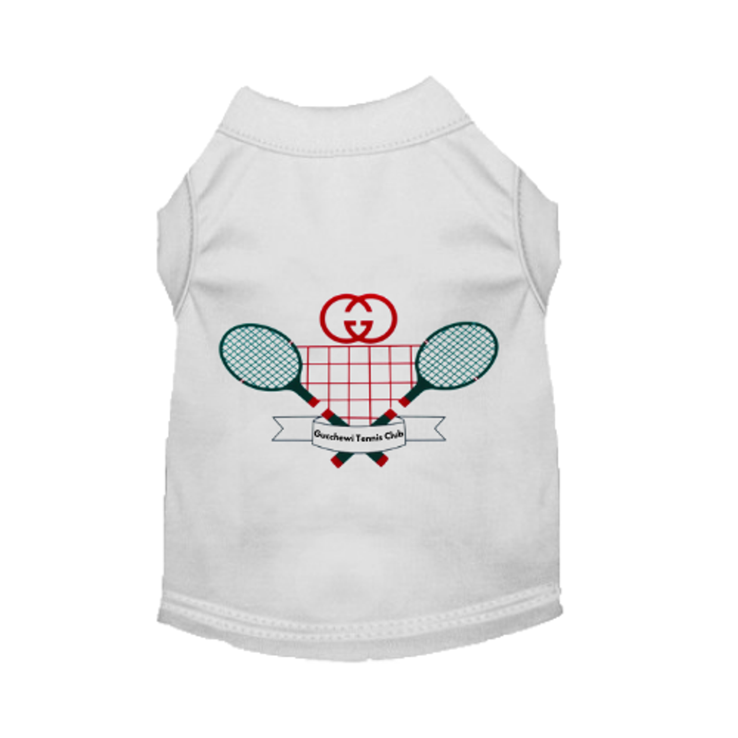 Gucchewi Tennis Club Dog Outfit