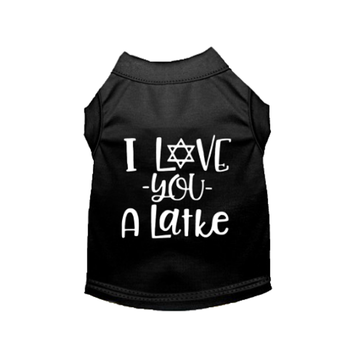 I Love You a Latke Dog Tee