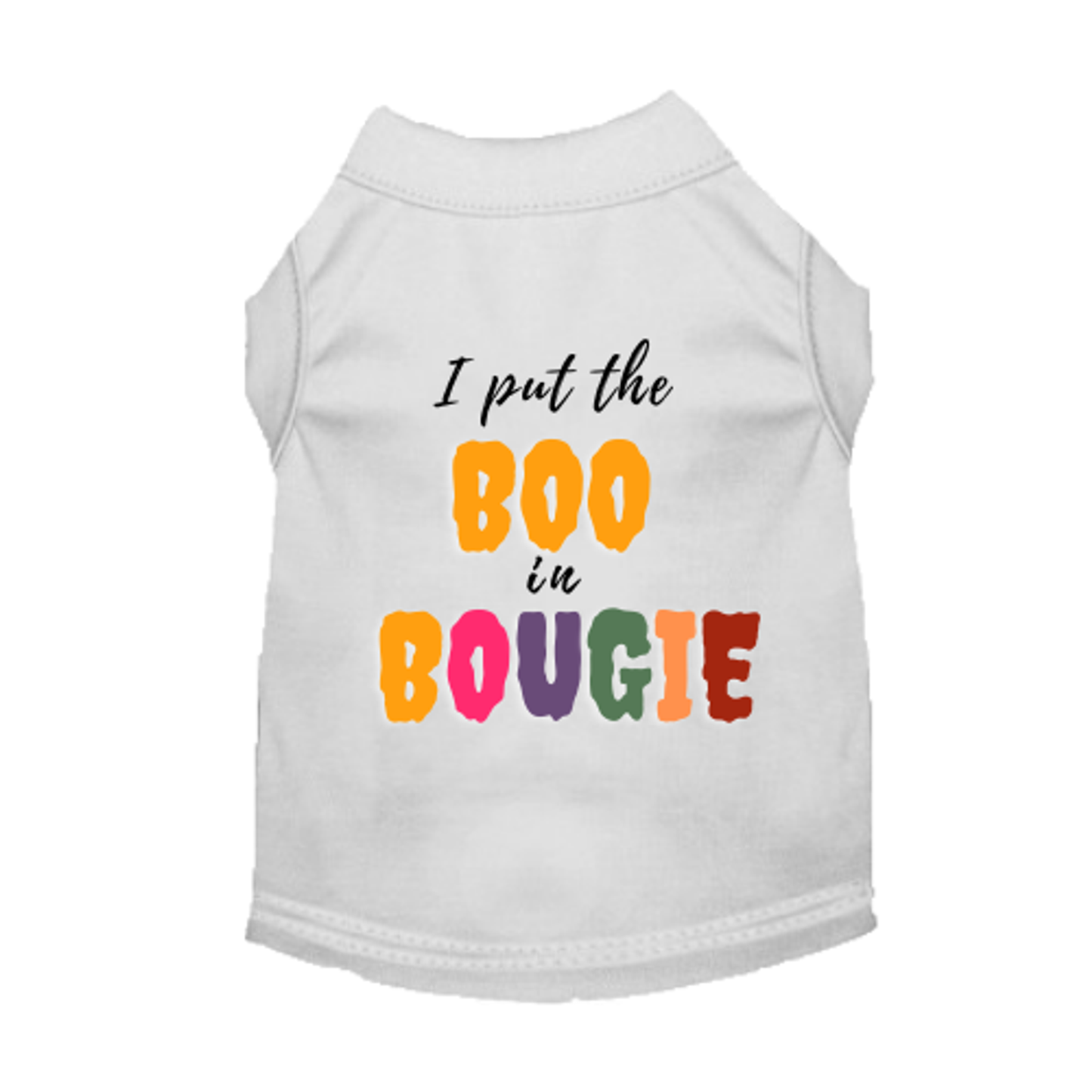 I Put the Boo in Bougie Dog Tee and Dress