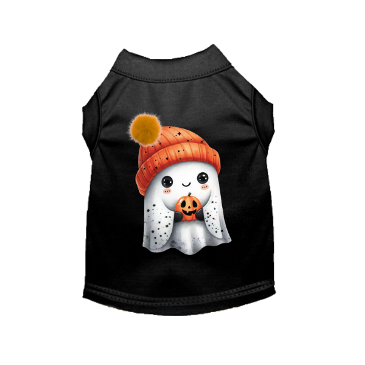 Pup-O-Lantern Cozy Ghost Dog Tee
