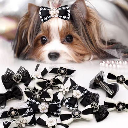 Haute Couture Dog Hair Bow Collection