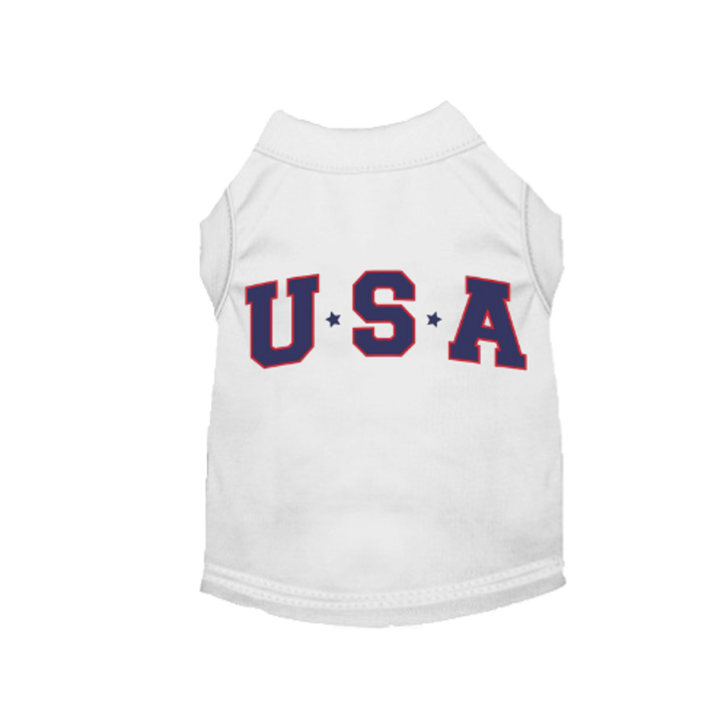 Star-Spangled Pup USA Dog Tee