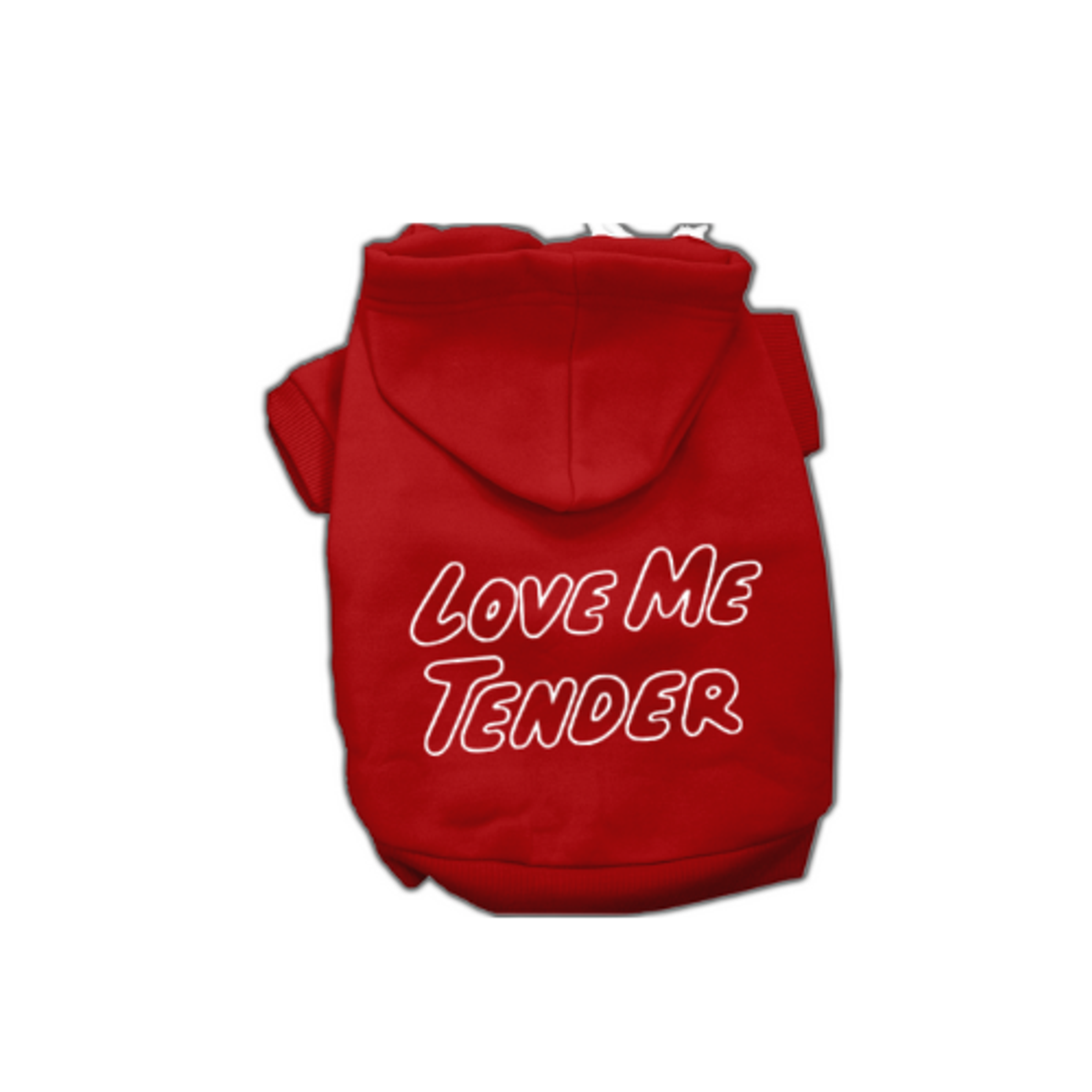 Love Me Tender Dog Hoodie