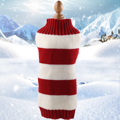 Twisted Rope Knit Pet Sweater