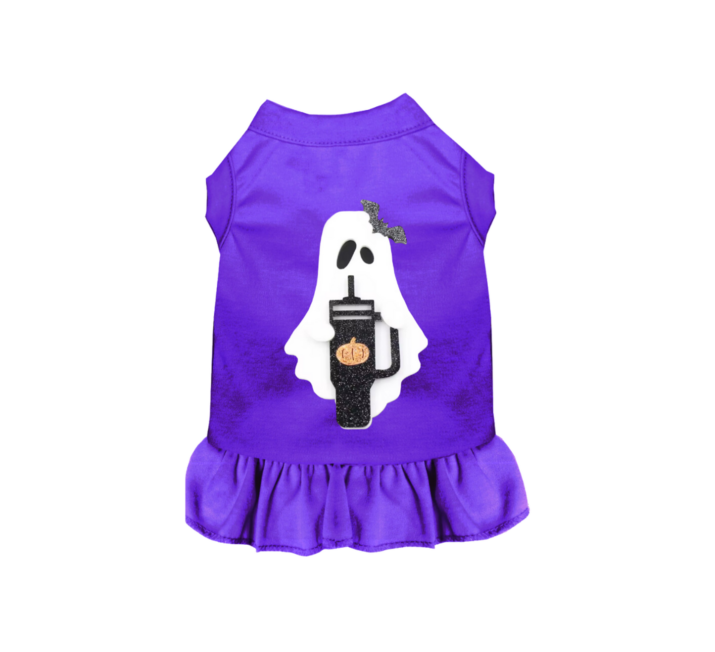 Spooky Coffee Dog Outfit