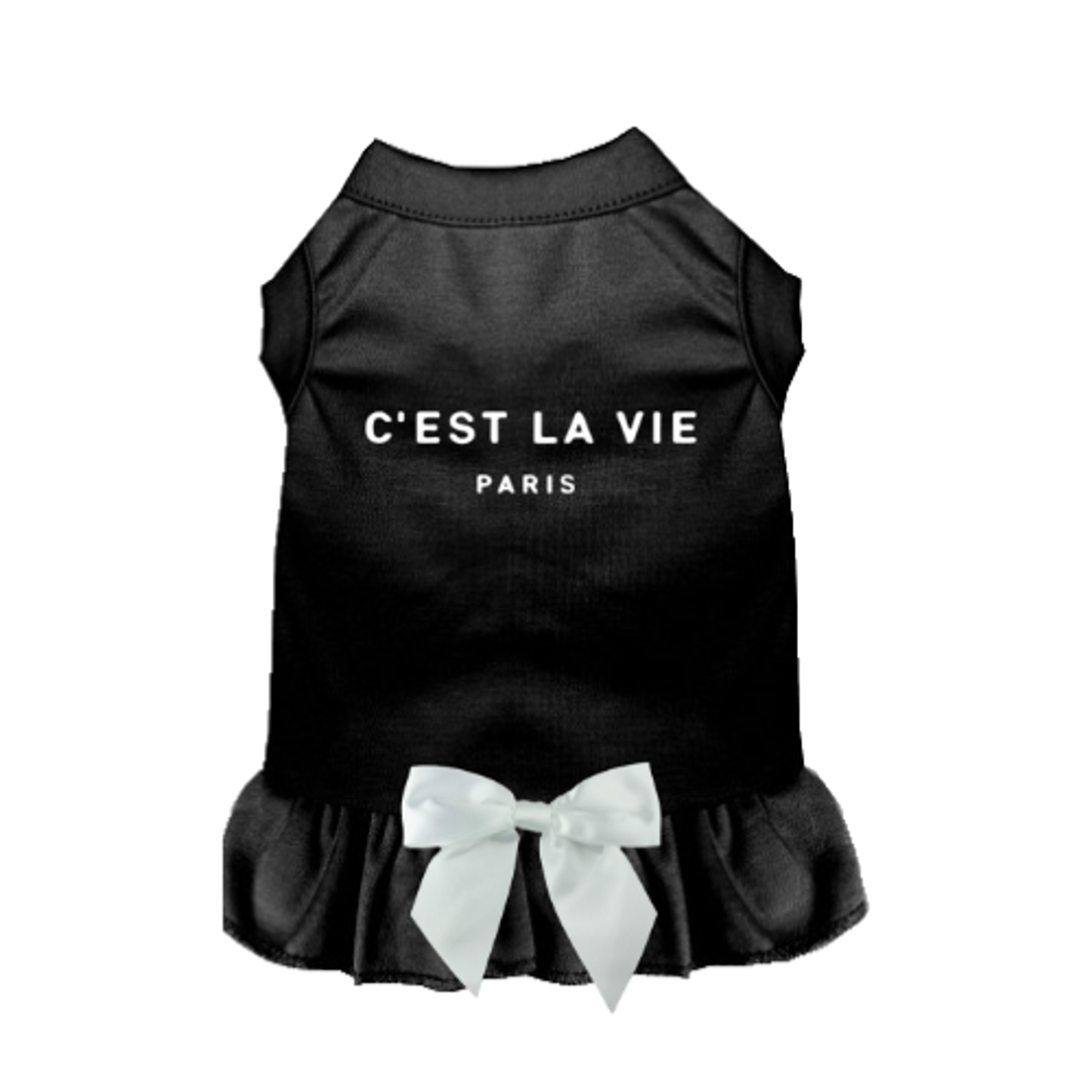Bark Fifth Avenue C'est La Vie Dog Tee and Dress