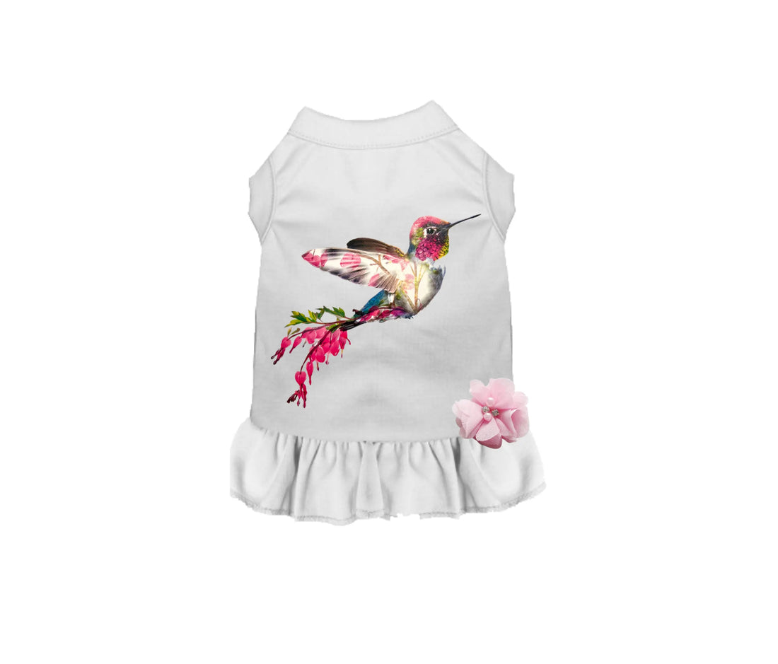 Hummingbird Summer- Dog Dress