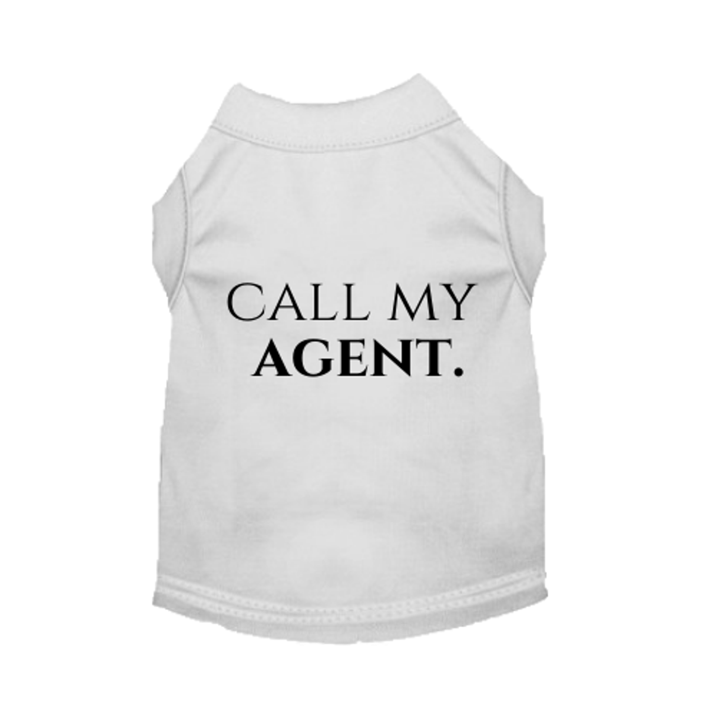 Bark Fifth Avenue Call My Agent Dog Tee and Dress
