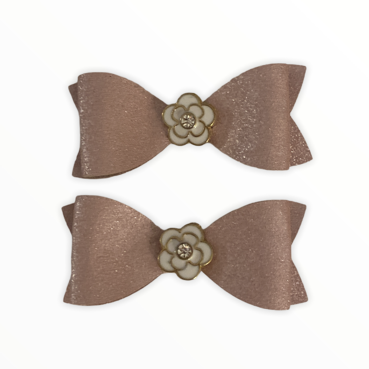 Bark Fifth Avenue Camellia Glam Dog Barrettes