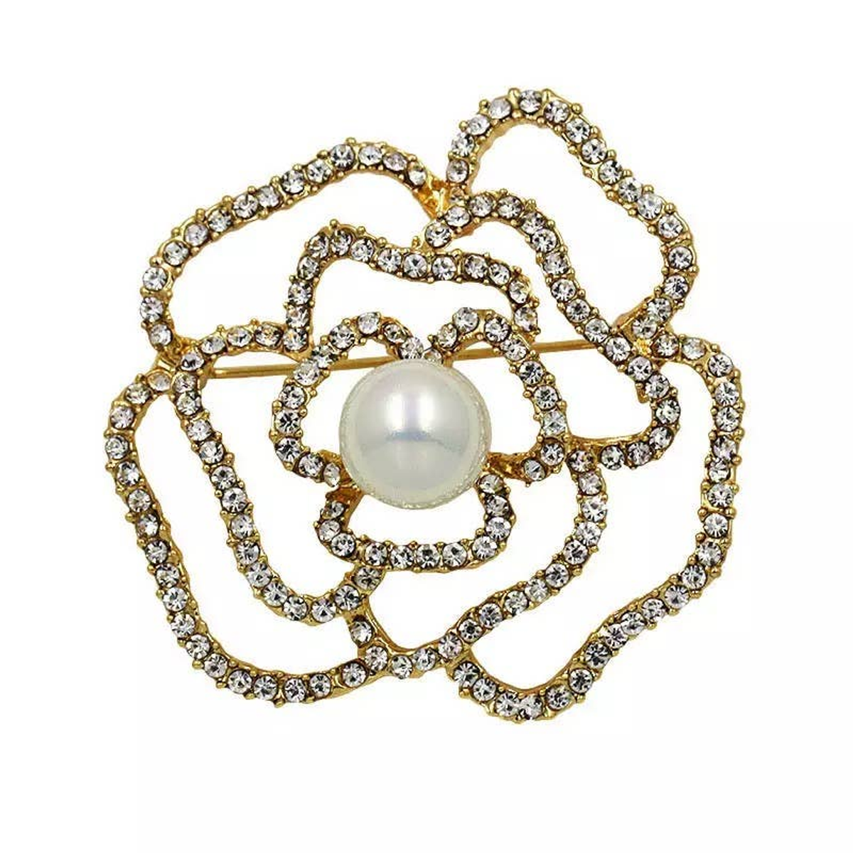 Bark Fifth Avenue Camellia Luxury Dog Brooch