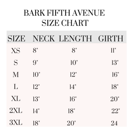 Bark Fifth Avenue CC Drip Dog Hoodie