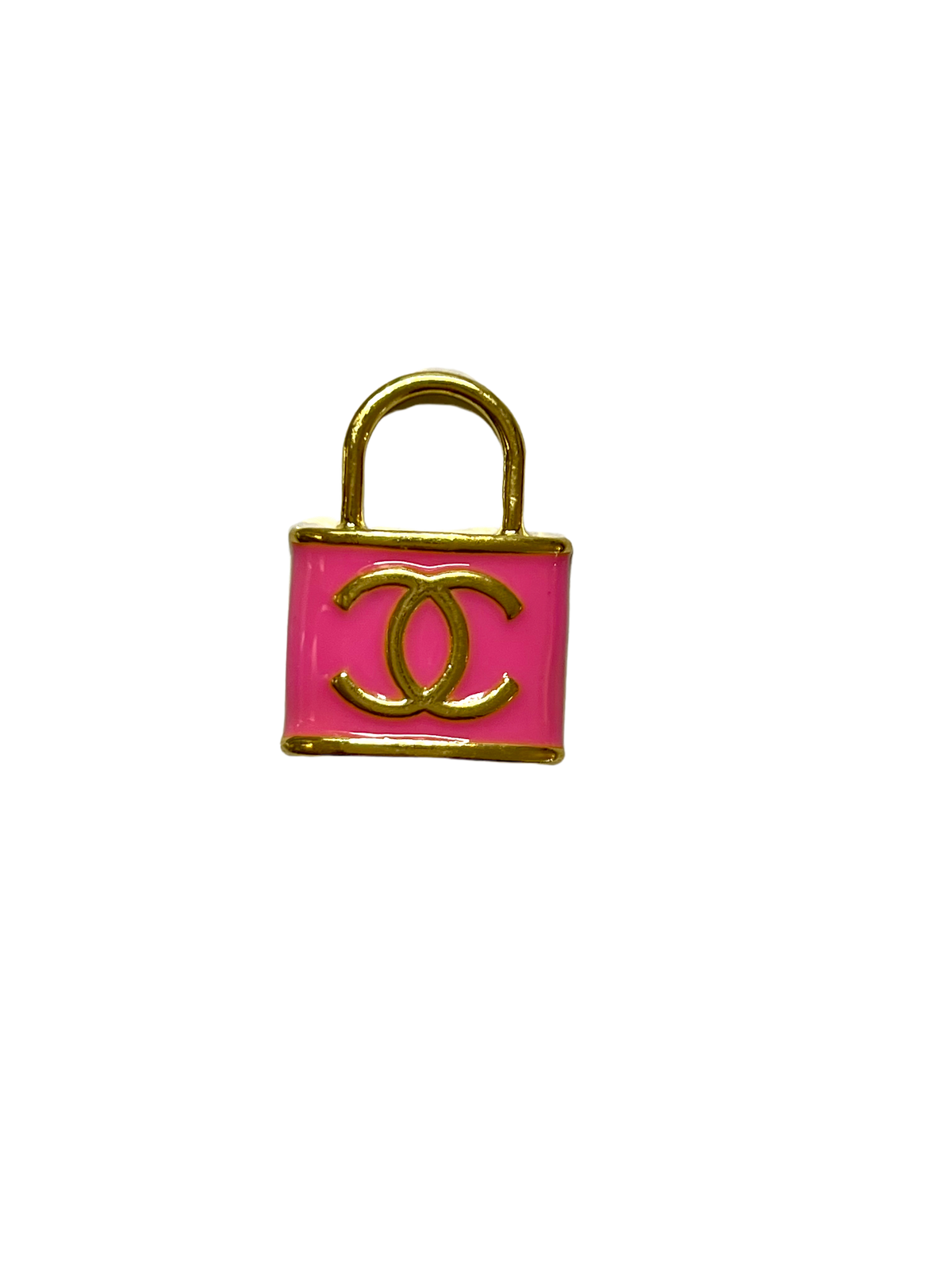 Bark Fifth Avenue CC Lock Charm Dog Collar