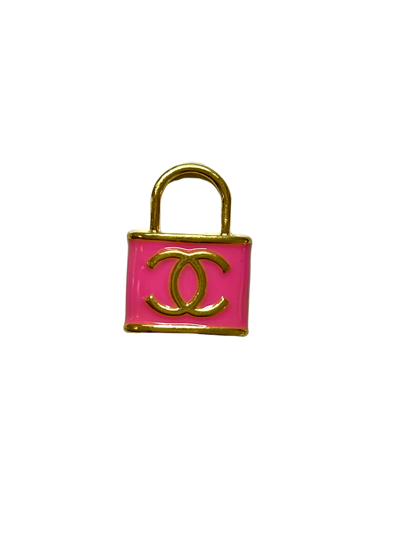 Bark Fifth Avenue CC Lock Charm Dog Collar