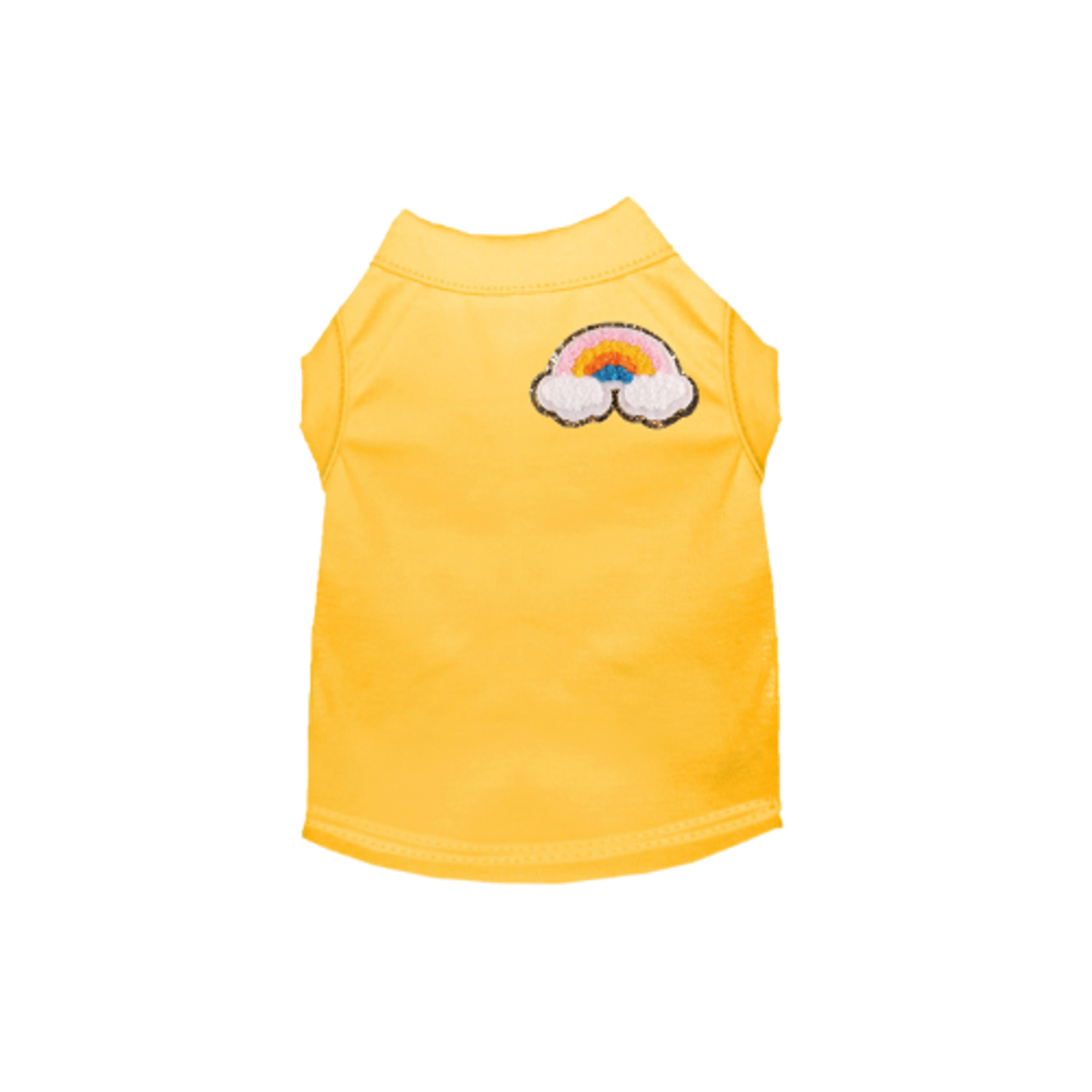 Bark Fifth Avenue Chenille Rainbow Dog Tee and Dress