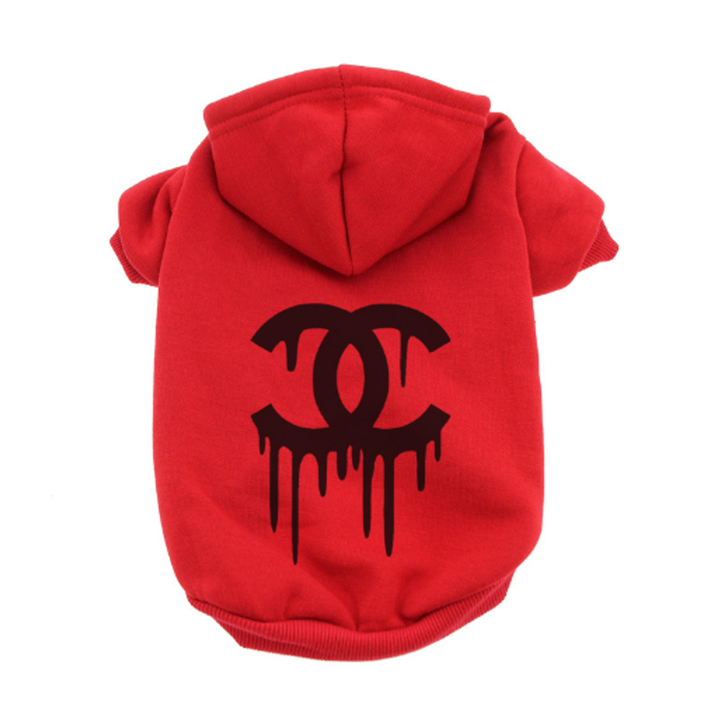 Bark Fifth Avenue Chewnel Drippy Dog Hoodie