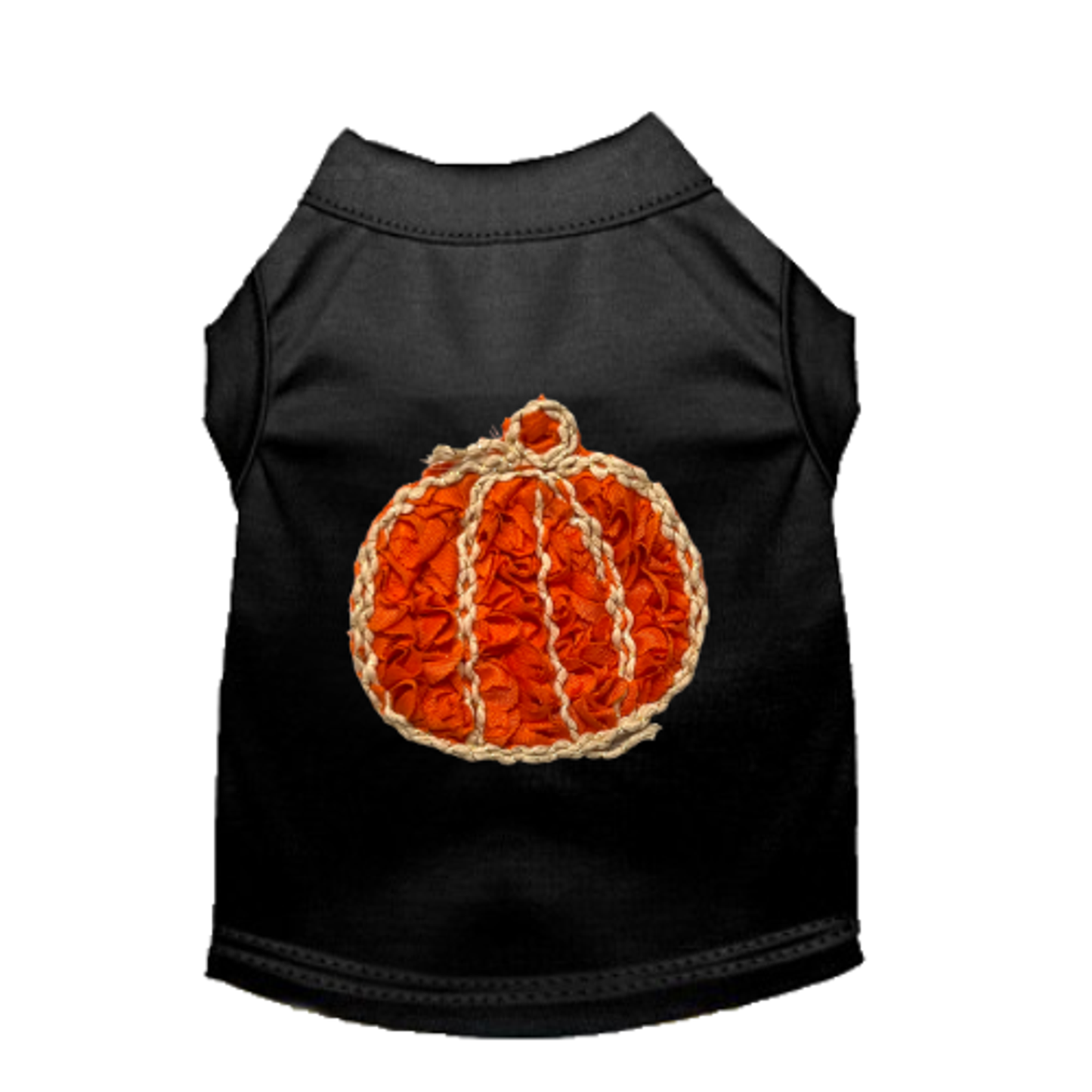 Chiffon Rose Halloween Pumpkin Dog Shirt