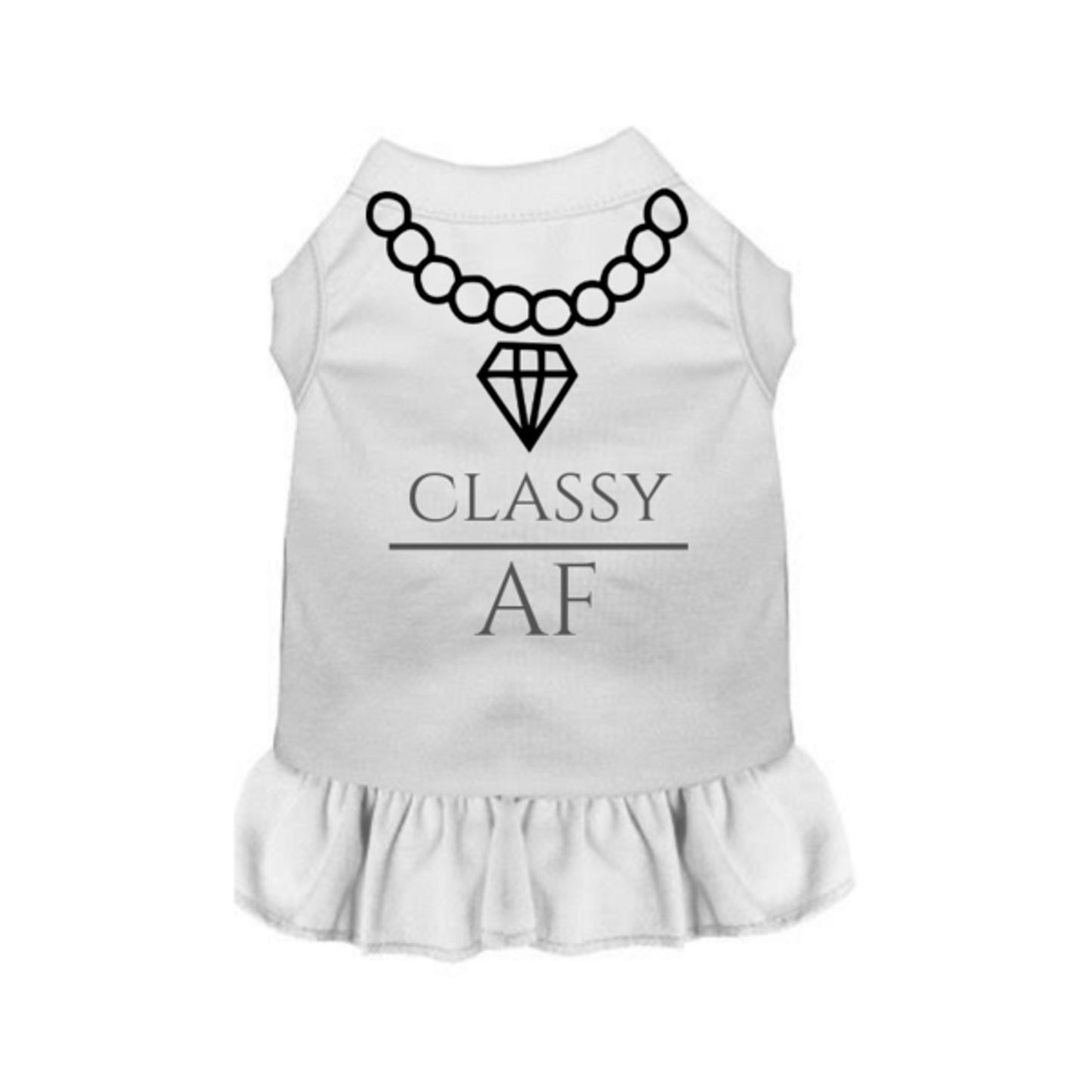 Classy AF Dog Dress