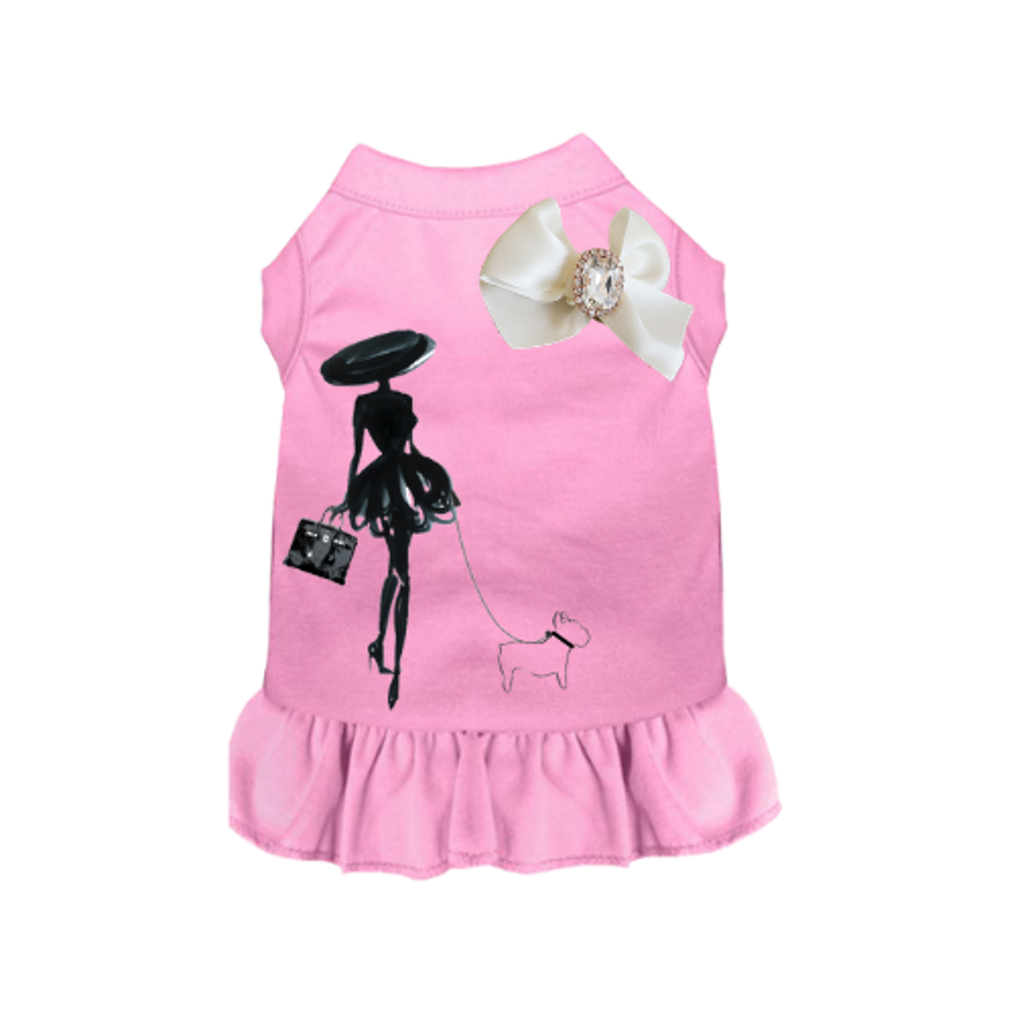 Classy Lady and Frenchie Dog Shirt