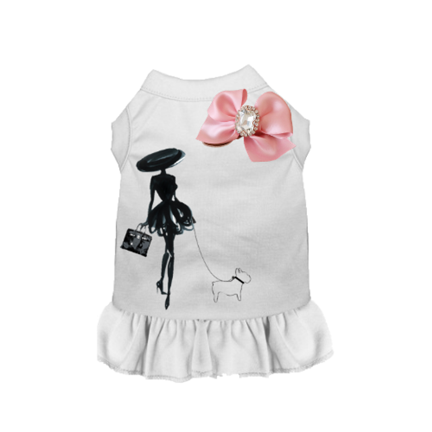 Classy Lady and Frenchie Dog Shirt