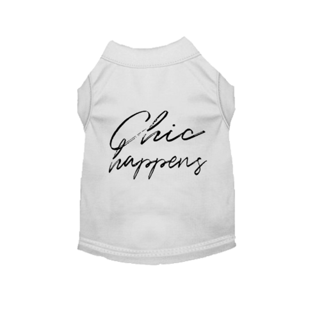 Chic Happens Dog Shirt