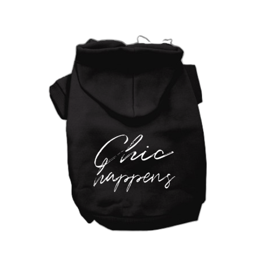 Chic Happens Dog Hoodie