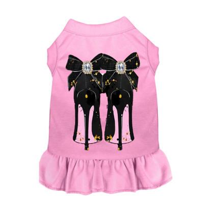 My Favorite Pink Heels Dog Dress