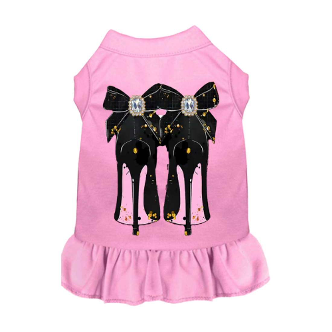 My Favorite Pink Heels Dog Dress