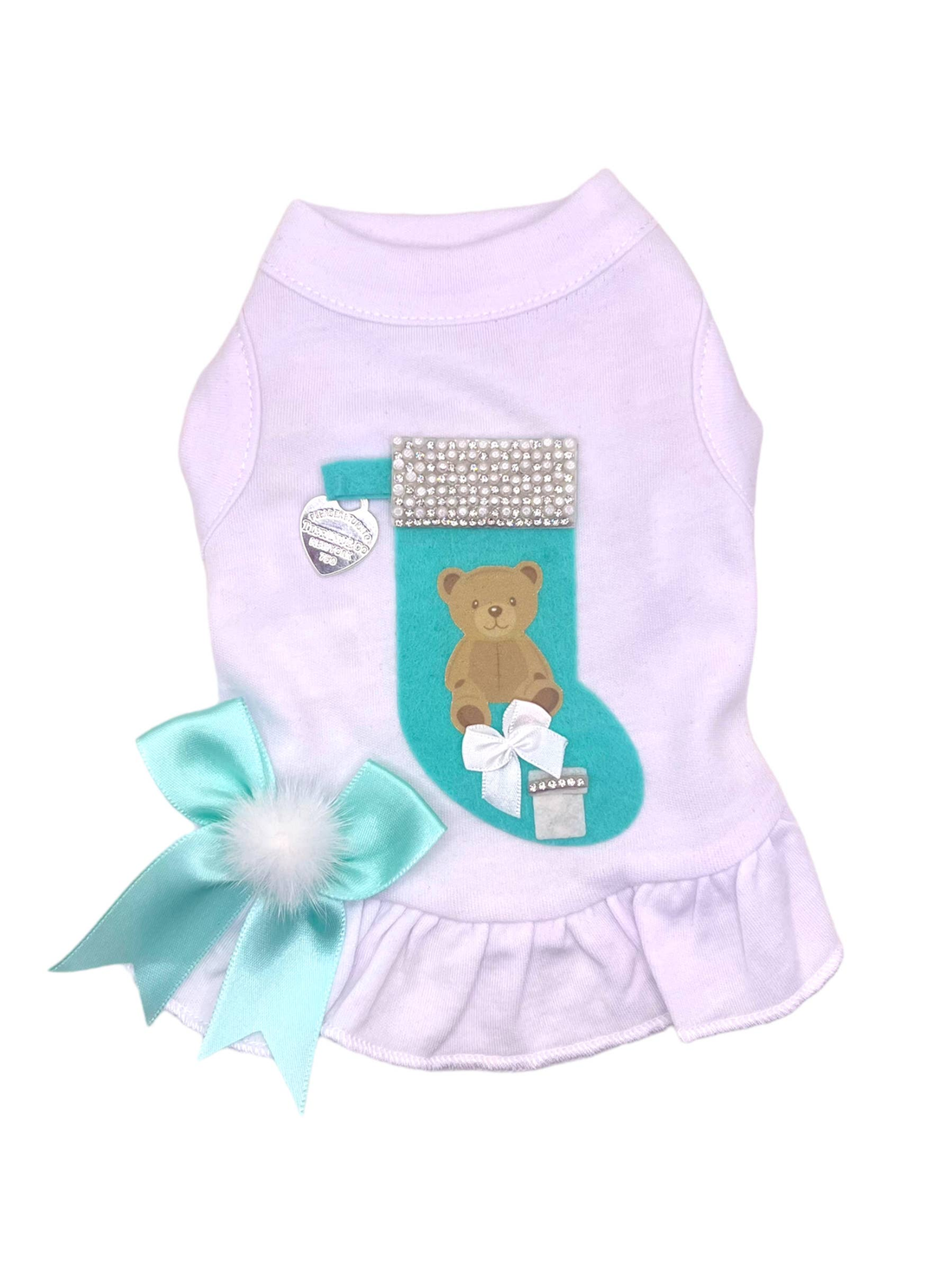 Sniffany Bear Stocking Dog Dress