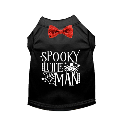 Spooky Little Man Dog Shirt