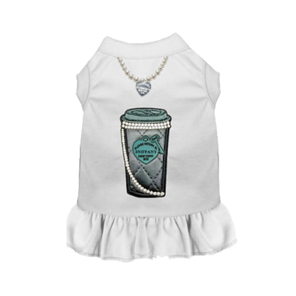Cafe Chic Charm Pet Dress, image 9 of 11