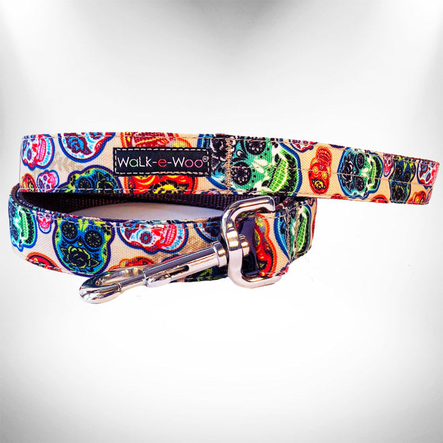 Walk-e-Woo Day of the Dead Dog Collar