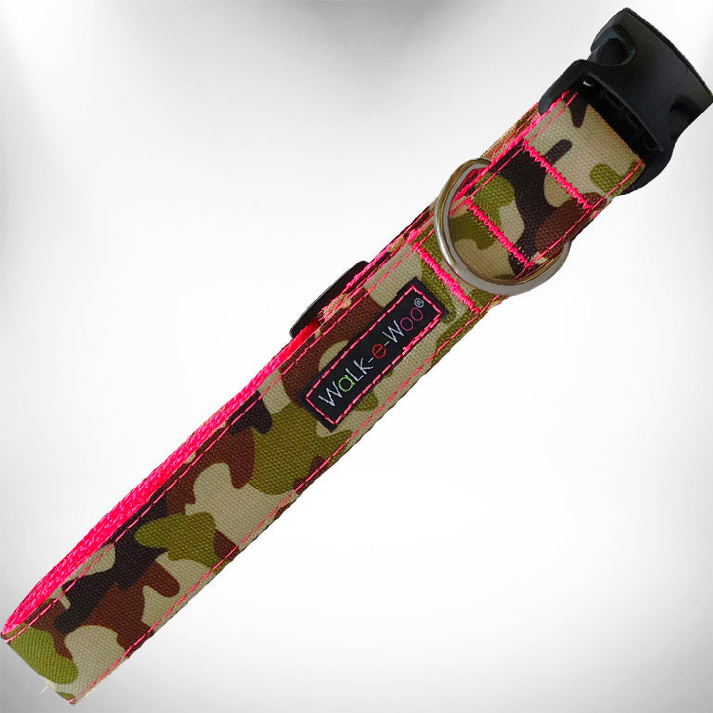 Walk-e-Woo Camo Dog Collar