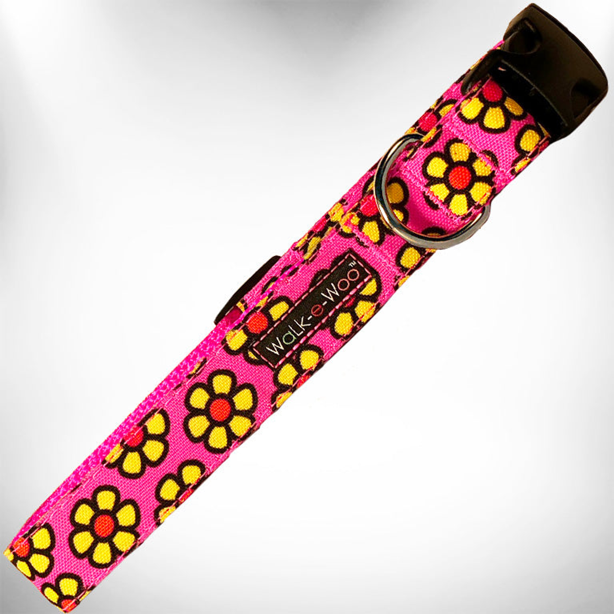 Walk-e-Woo Flower Dog Collar