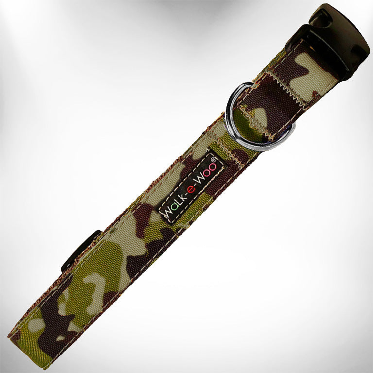 Walk-e-Woo Camo Dog Collar