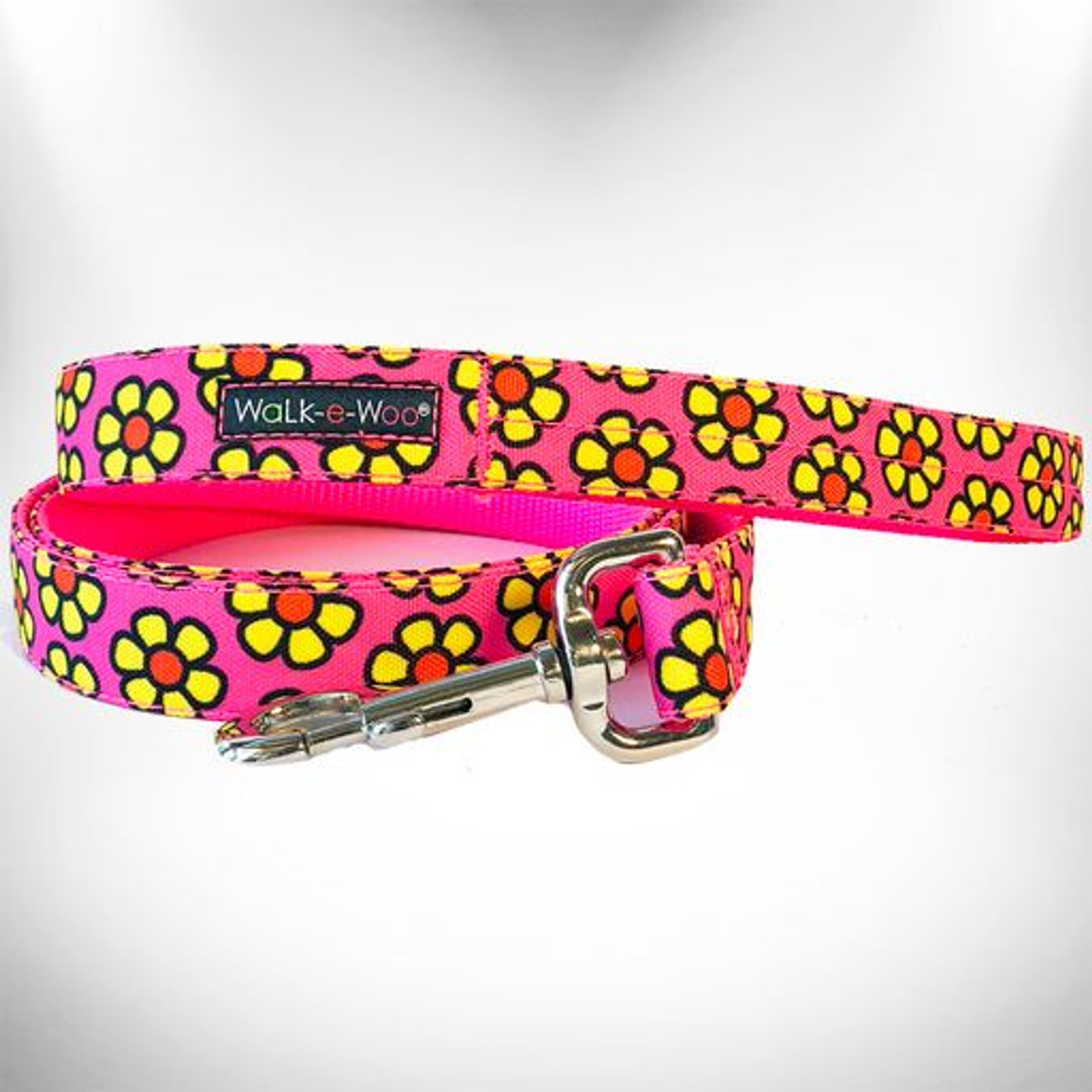 Walk-e-Woo Flower Dog Leash - 5 ft