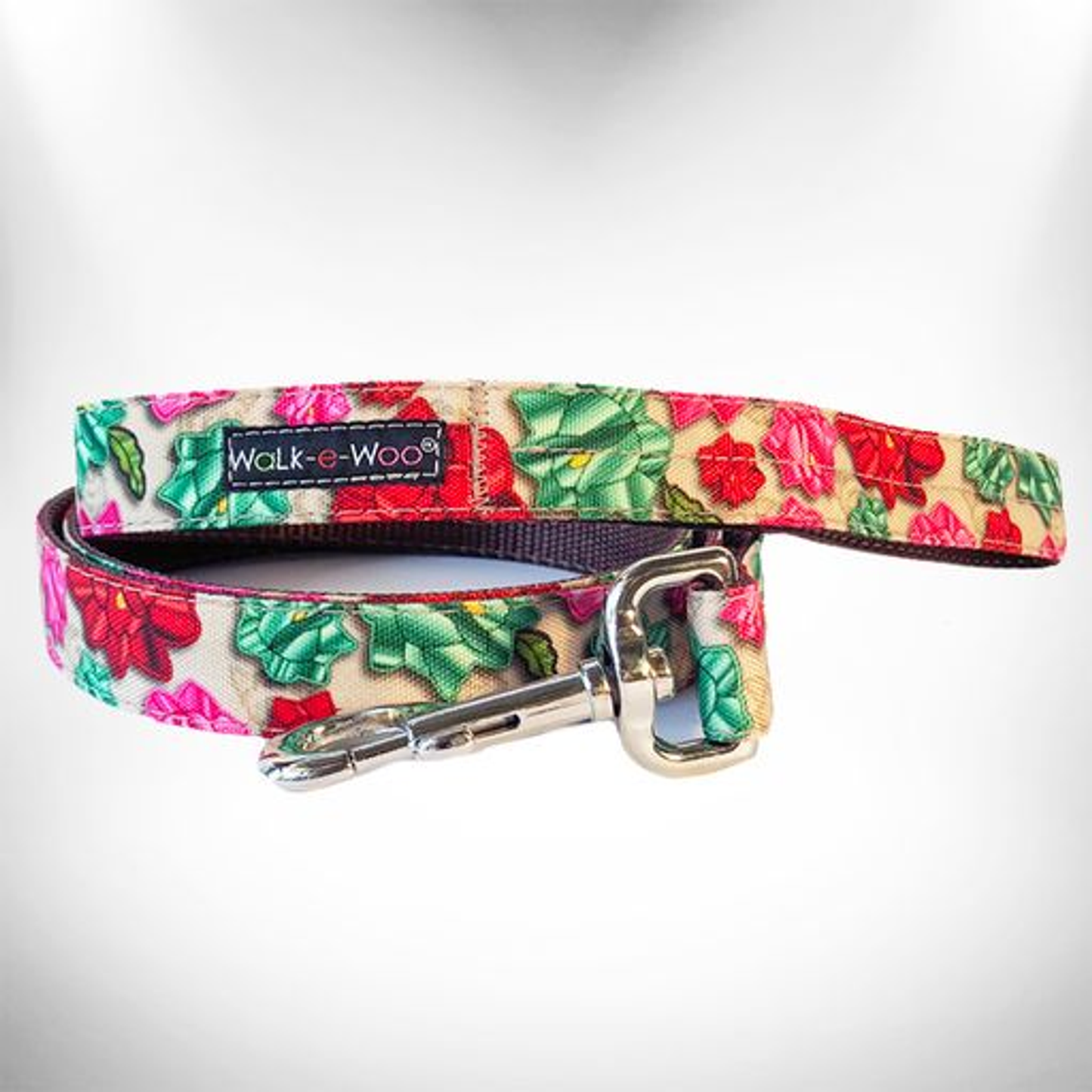 Walk-e-Woo Flower Dog Leash - 5 ft