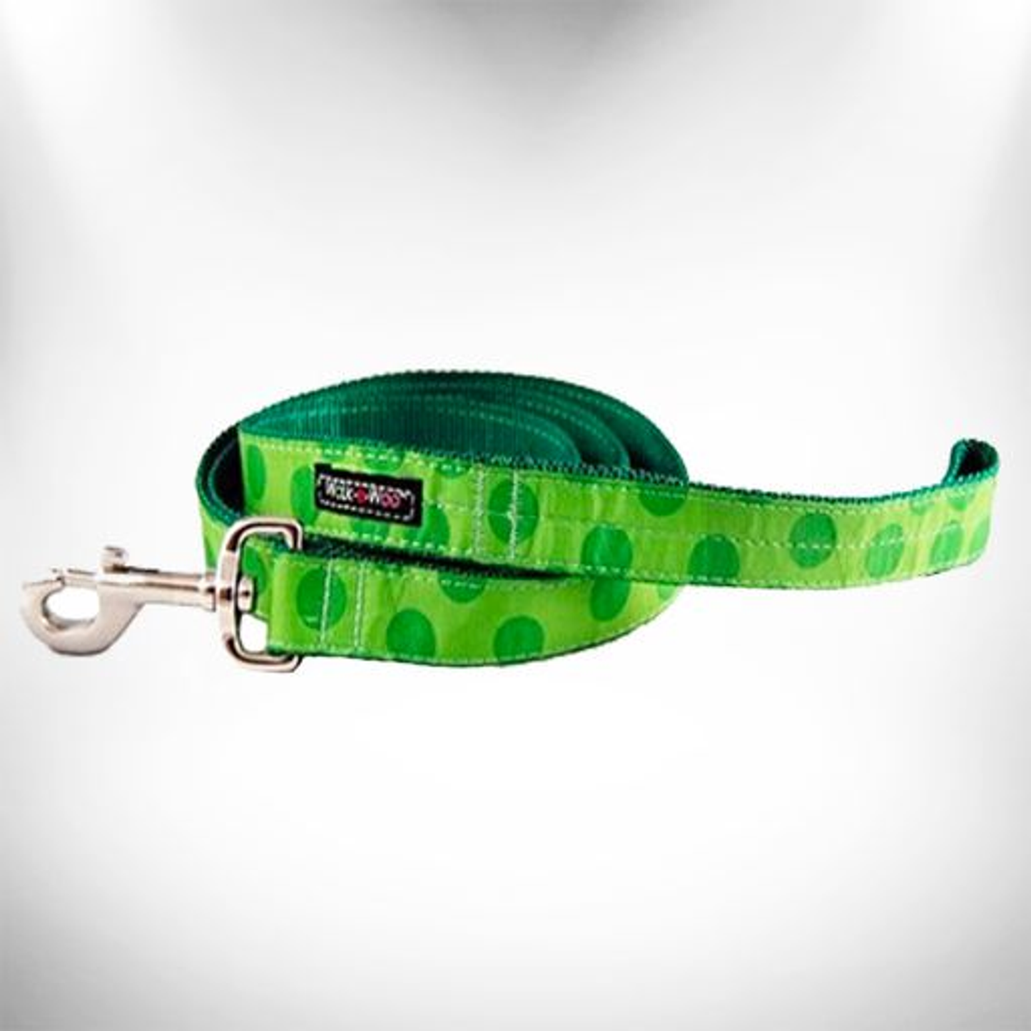 Walk-e-Woo Monotone Polka Dot Dog Leash - 5 ft