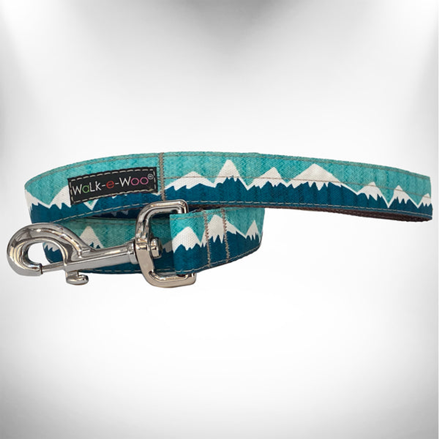 Walk-e-Woo Snowcap Mountain Dog Leash - 5 ft
