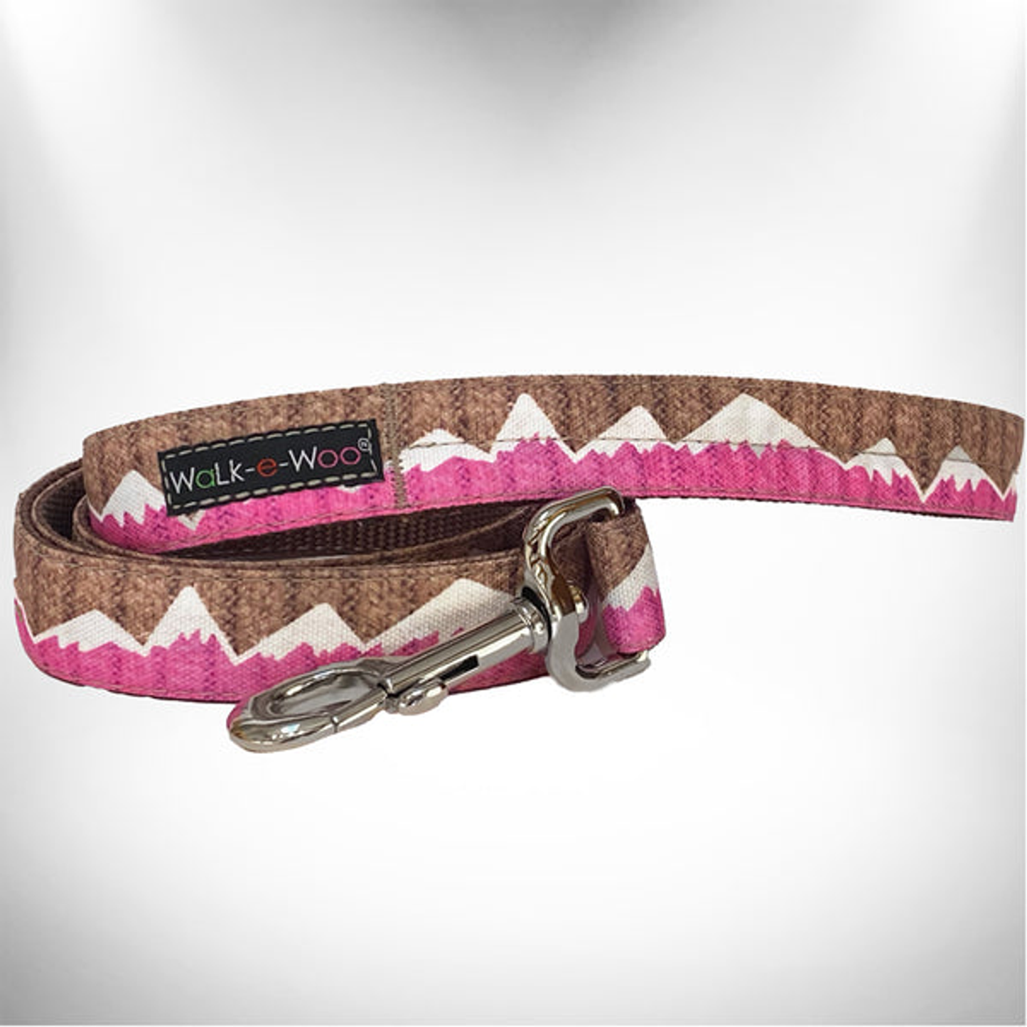 Walk-e-Woo Snowcap Mountain Dog Leash - 5 ft
