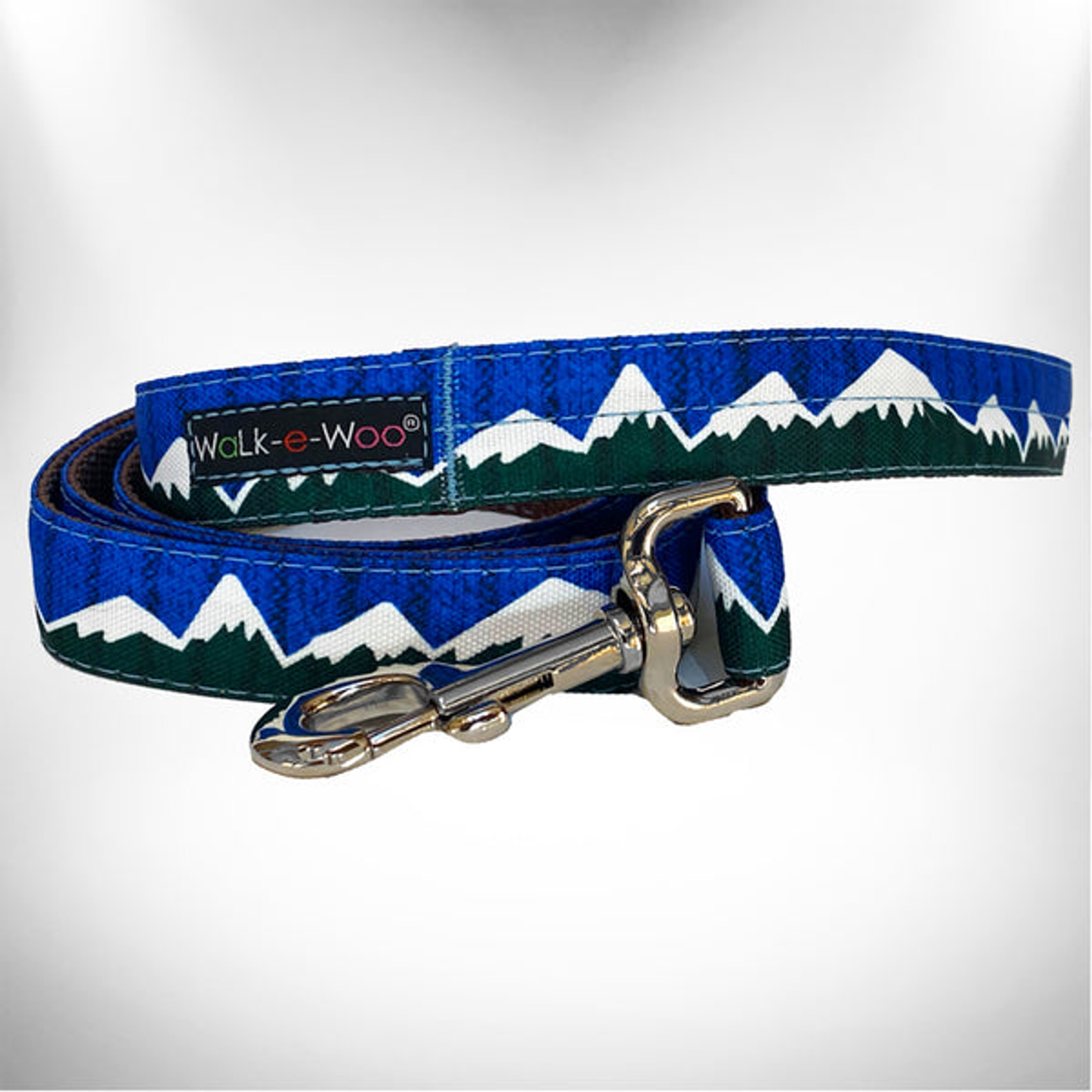 Walk-e-Woo Snowcap Mountain Dog Leash - 5 ft