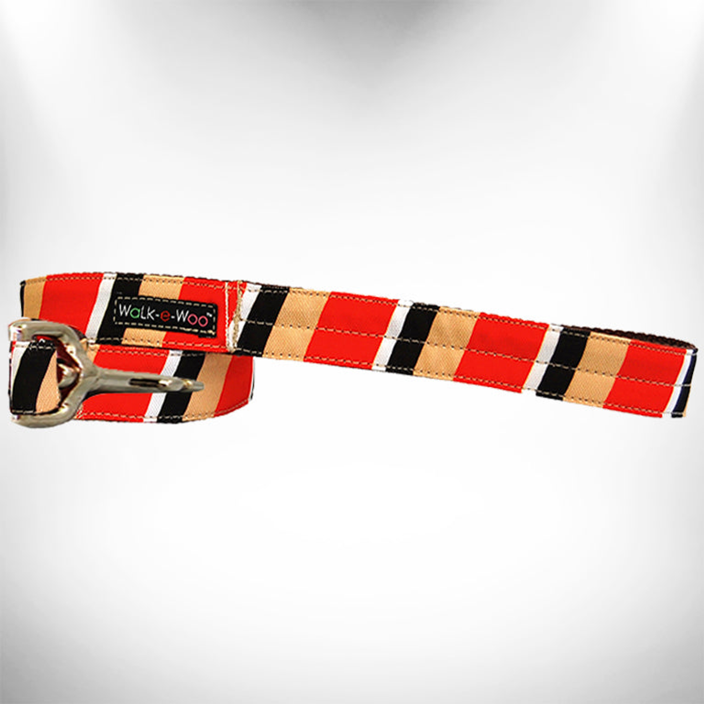 Walk-e-Woo Stripes Dog Leash - 5 ft