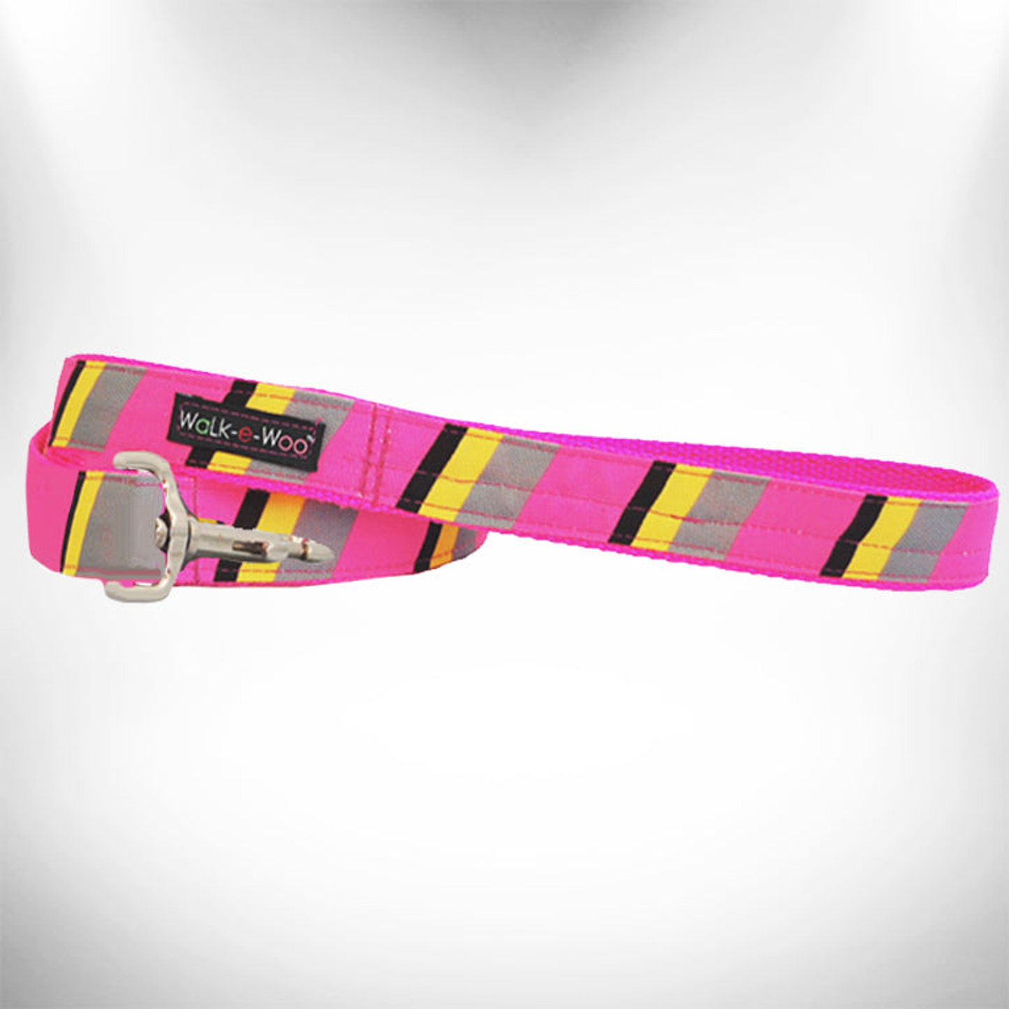 Walk-e-Woo Stripes Dog Leash - 5 ft